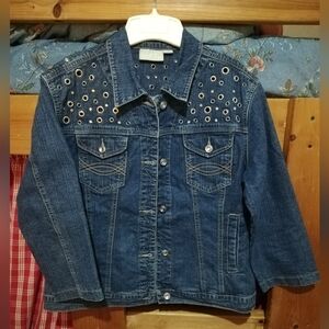 Ethyl Vintage Denim women's jacket - size medium